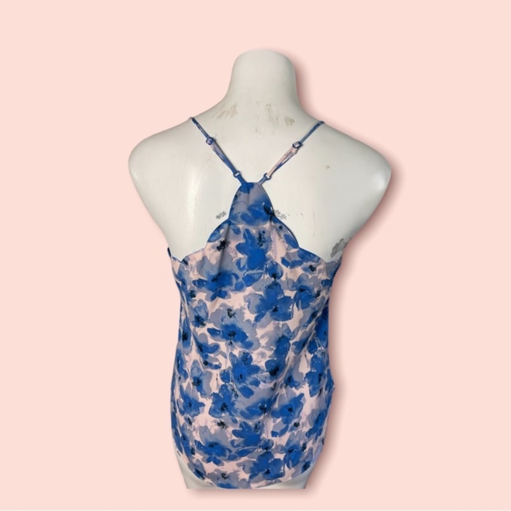 J.CREW | Blue and White Spaghetti Strap Camisole | Size 2 - Picture 4 of 6